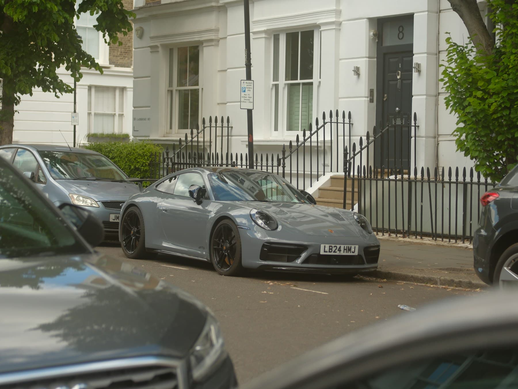 Original silver Porsche 911 supplied as the example vehicle photo